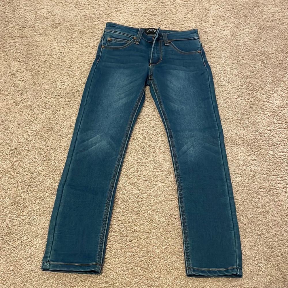 New dark denim Joe’s jeans